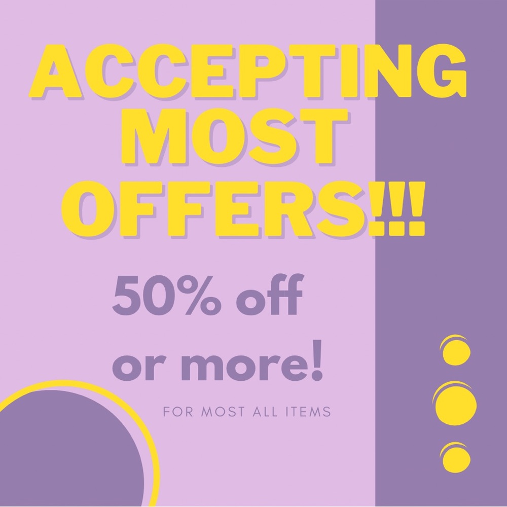 Closing out sale! Accepting MOST offers